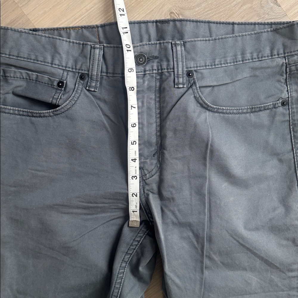 Levi Strauss 511 White Tab Skinny Chino Pants.  Sz 34X32 - Picture 6 of 10